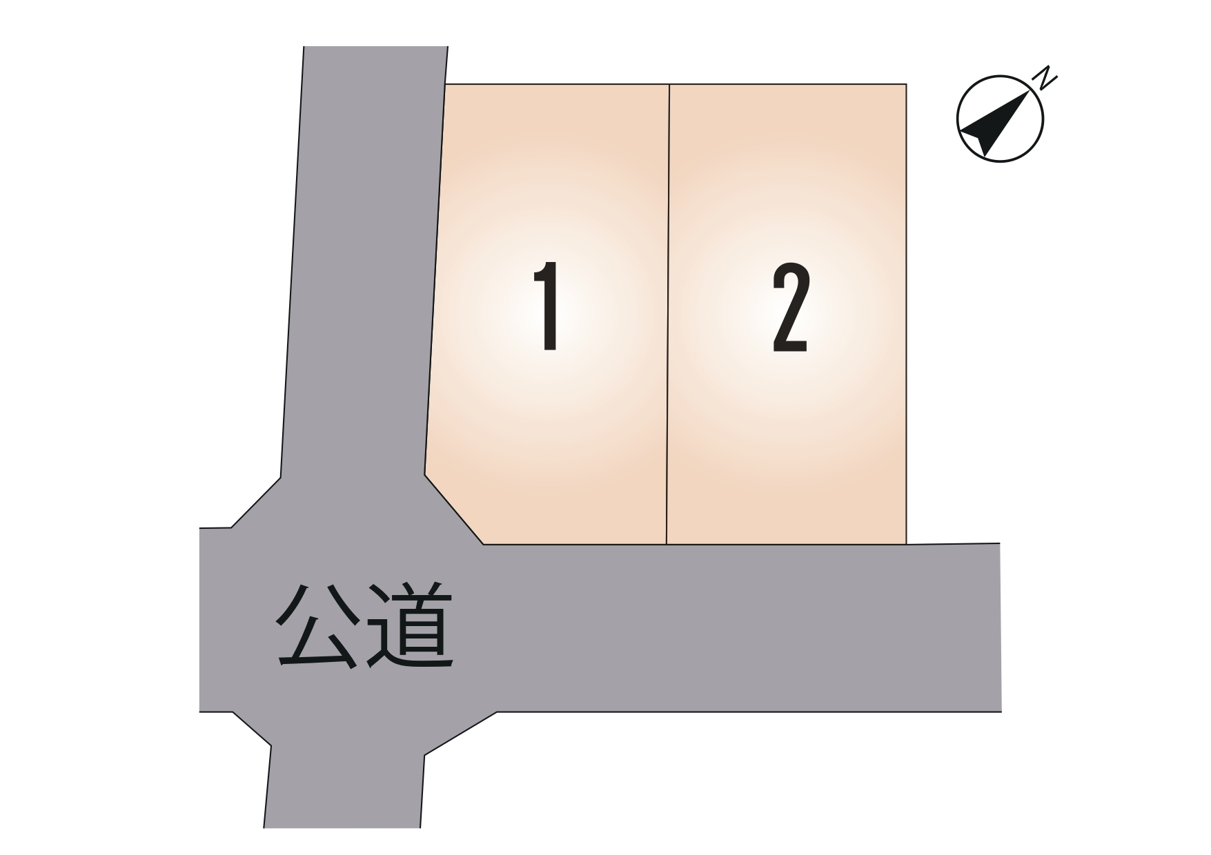 北区 武蔵ヶ丘 全2区画【②号地】