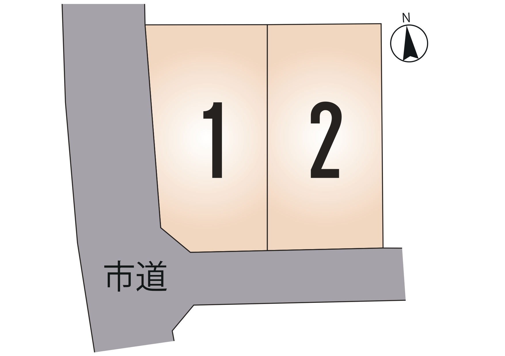 北区 池田3丁目 全2区画【②号地】