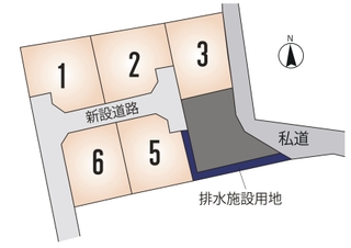 北区 植木町岩野 全5区画【③号地】