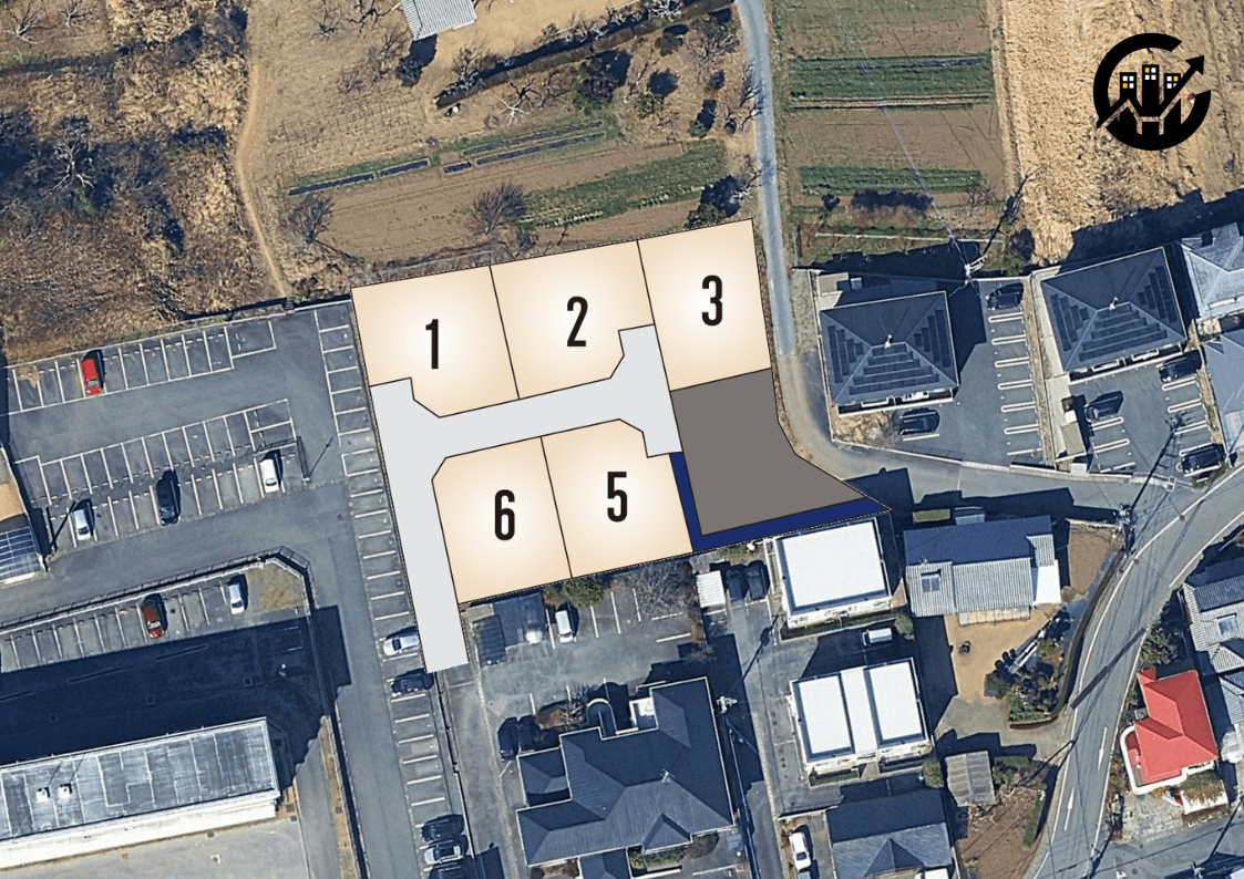 北区 植木町岩野 全5区画【③号地】