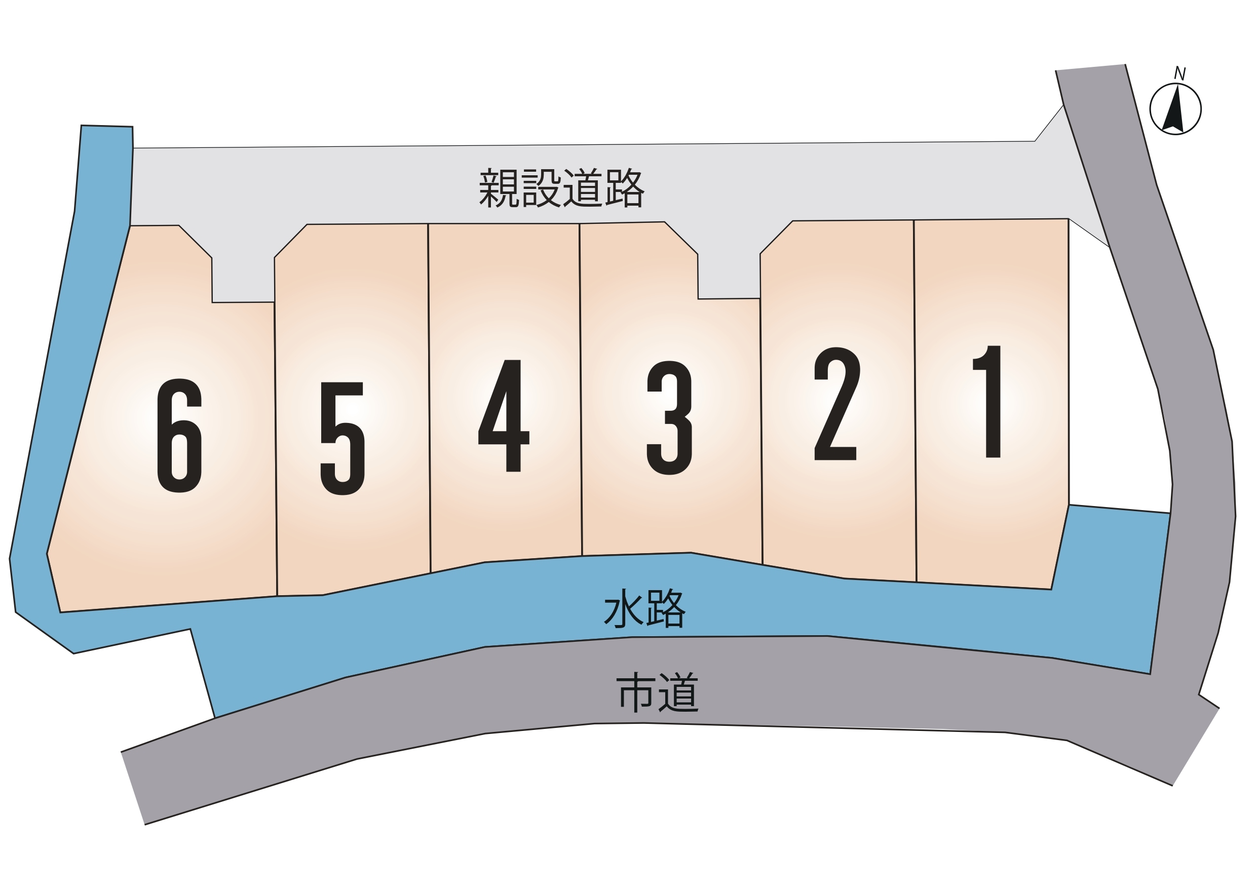 南区 富合町榎津Ⅲ 全6区画【④号地】