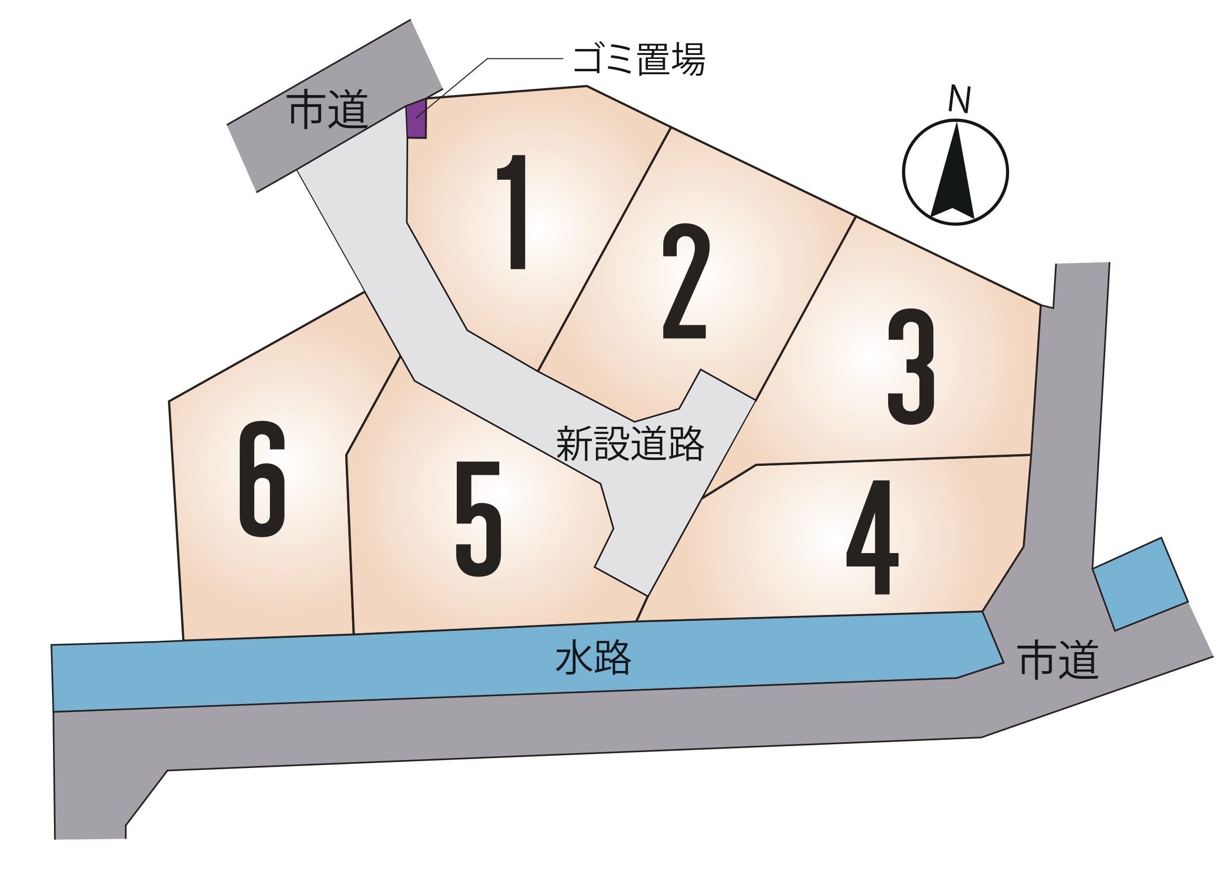 南区 富合町榎津Ⅳ 全6区画【⑥号地】