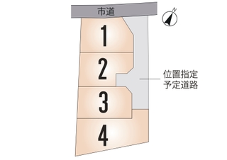 東区 戸島6丁目 全4区画【②号地】