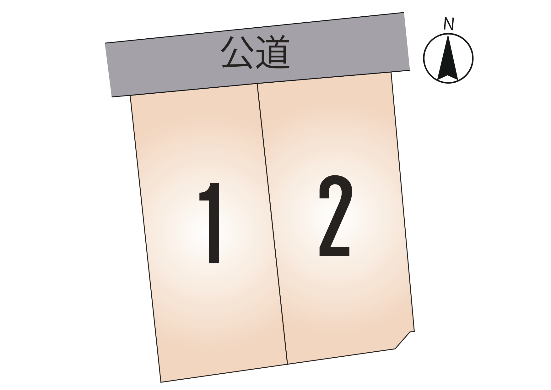 中央区 九品寺3丁目 全2区画【①号地】