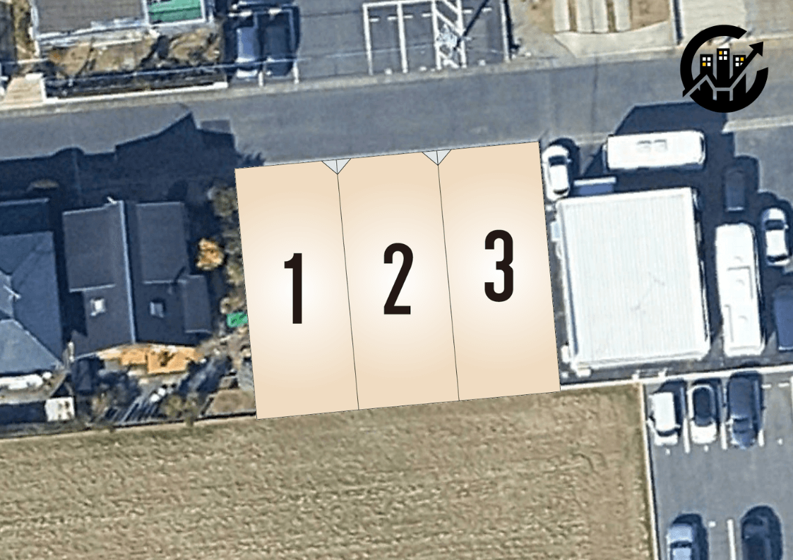 南区 江越2丁目 全3区画【②号地】
