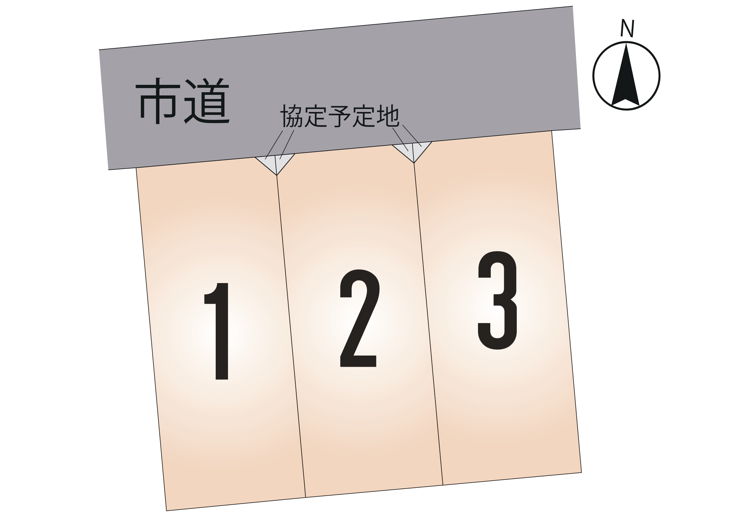 南区 江越2丁目 全3区画【②号地】