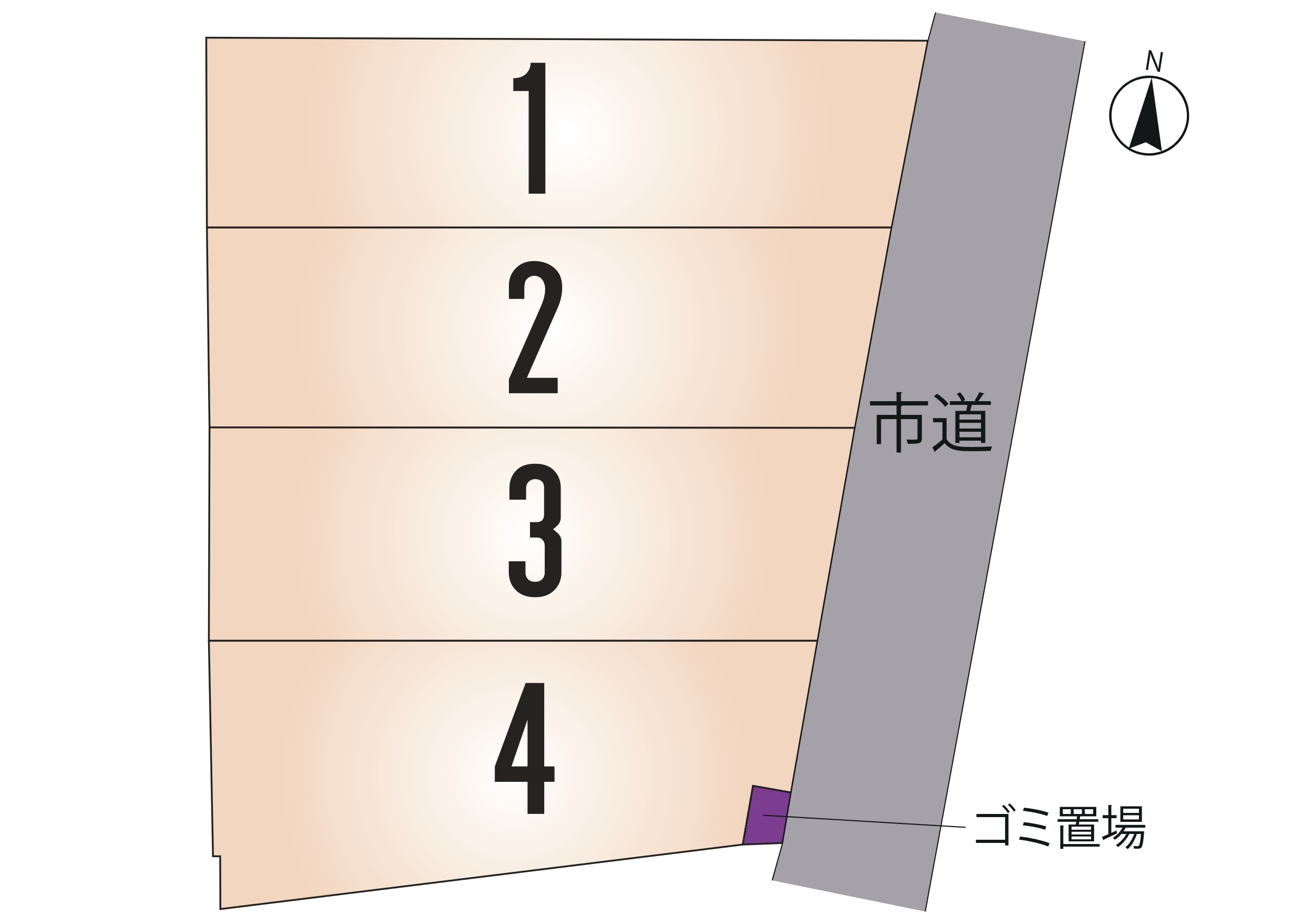 合志市 合生 全4区画【①号地】