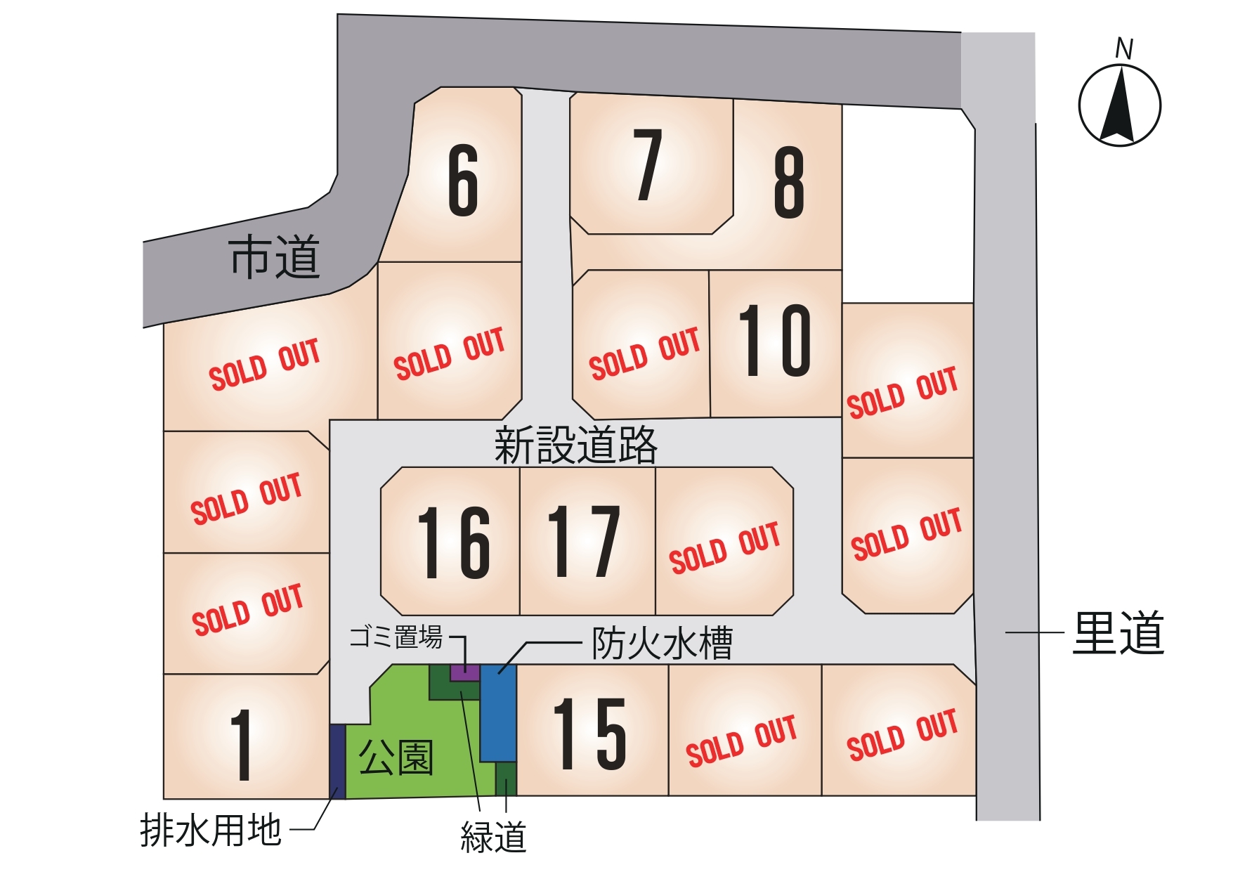 南区 富合町榎津 全18区画【⑮号地】