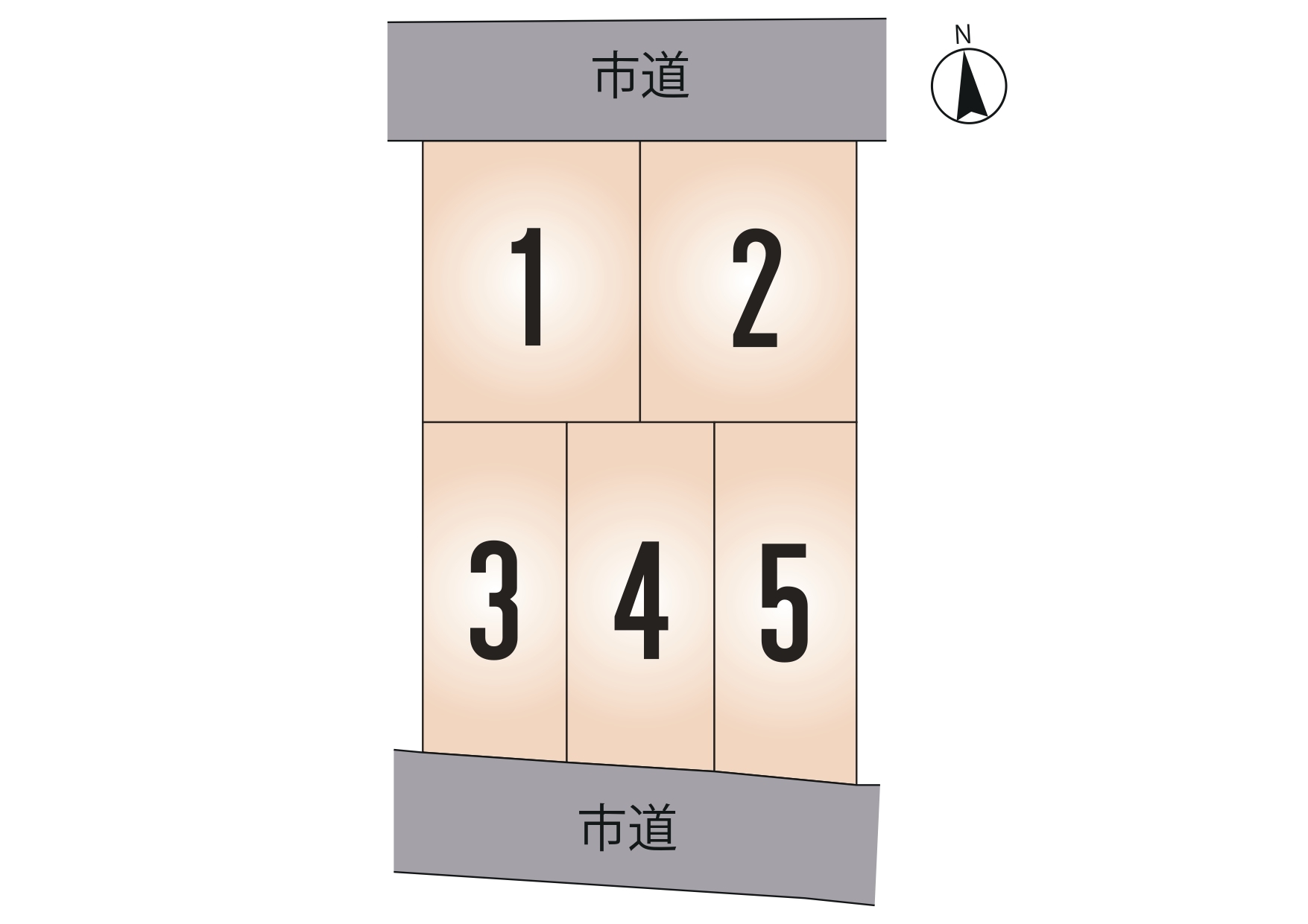 南区 薄場町 全5区画【②号地】