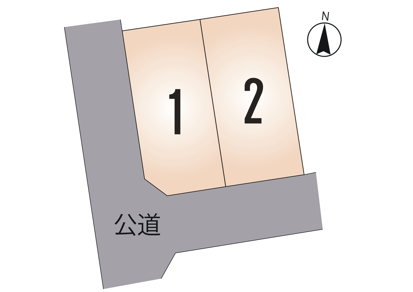 北区 楠2丁目 全2区画【①号地】