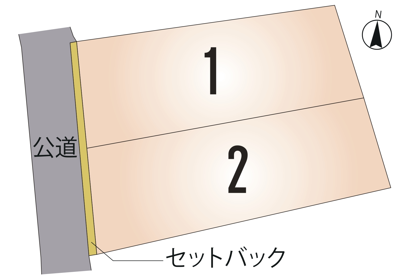 南区 八幡7丁目 2区画【①号地】