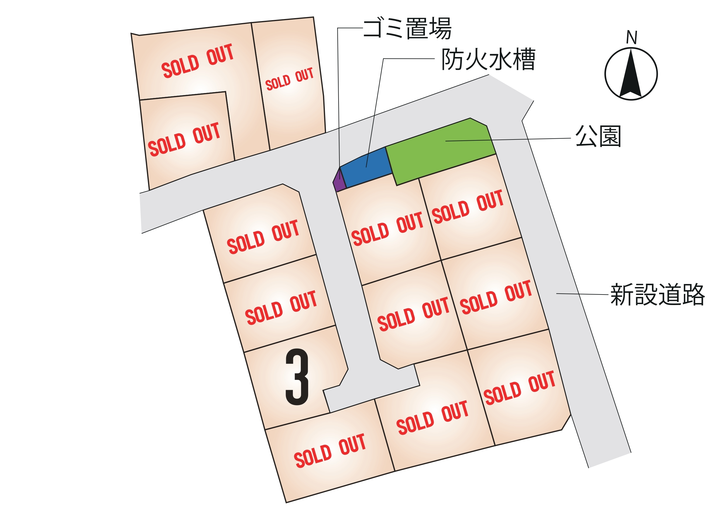 菊陽町 馬場楠13区画【③号地】