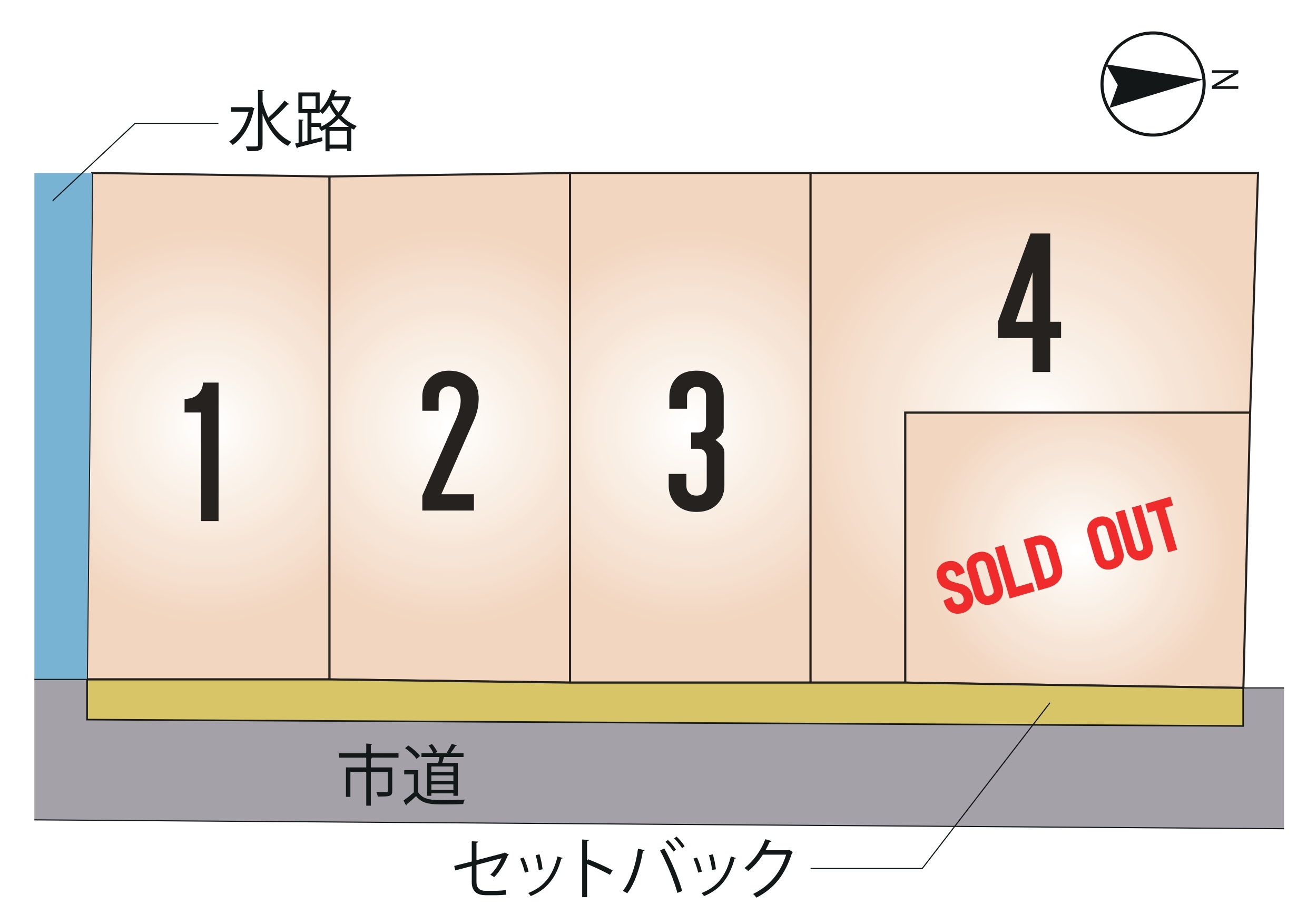 上熊本駅北 全5区画【③号地】