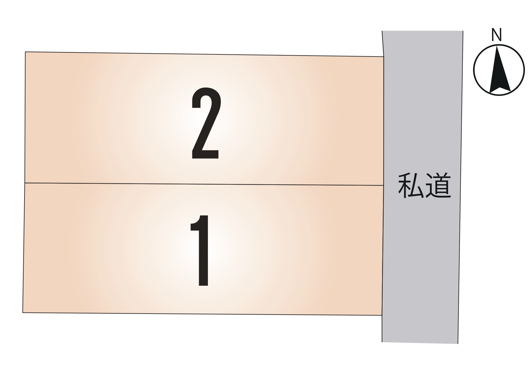 東区 沼山津 全2区画【①号地】