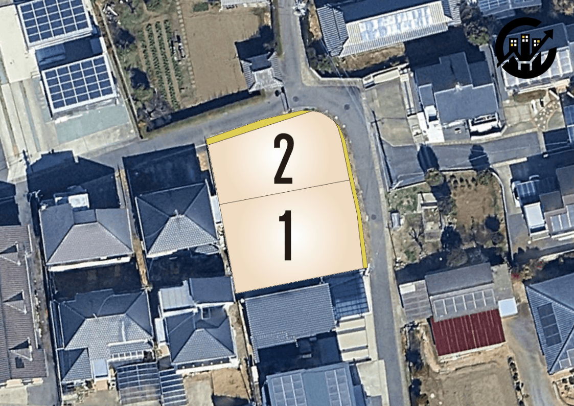 西区 城山大塘3丁目 全2区画【②号地】