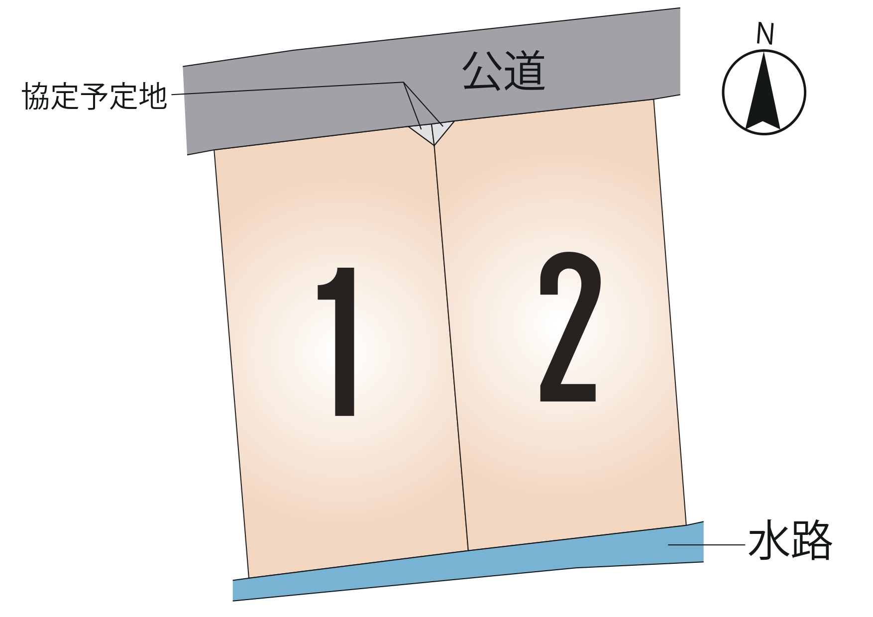 良町三丁目 全2区画【①号地】